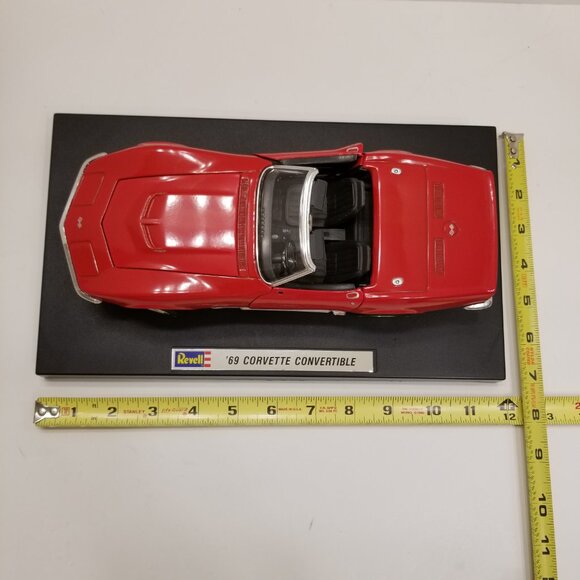 🚗1969 Red Corvette Convertible Rare Vintage Collectible Car Model - Picture 12 of 14